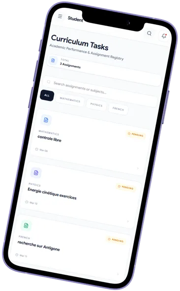 Aperçu des fonctionnalités de la plateforme Madrasati